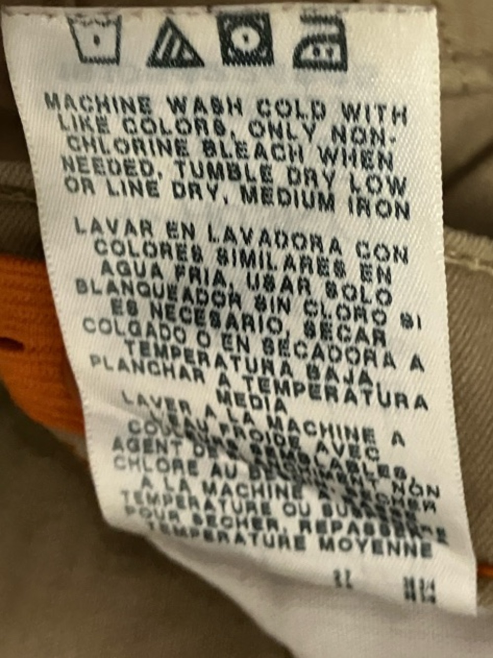 Wrangler Boys Tan Jeans - Straight Leg - Picture 3 of 9